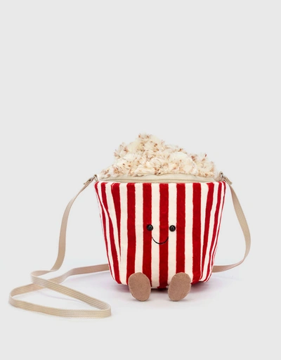Amuseable Popcorn Soft Toy Crossbody Bag