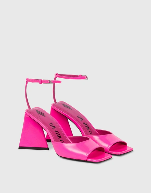 Piper Patent Leather Ankle Strap High Heeled Sandals