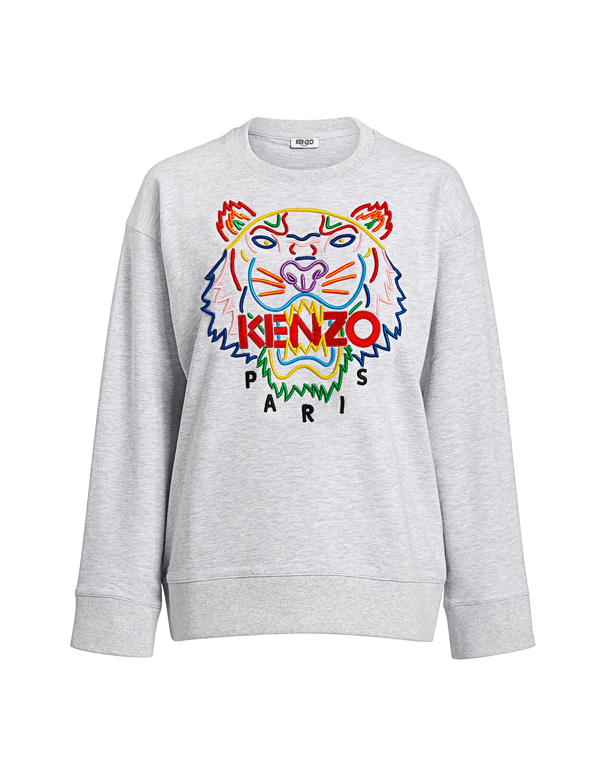 Kenzo | Rainbow Tiger Embroidered 