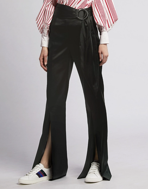 Shop the Mortimer Pleated Pant Black by Lee Mathews