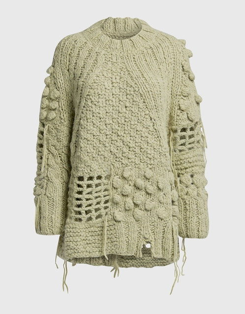 MM6 Maison Margiela Handmade Crochet Oversized Sweater (Knitwear