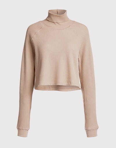 Solace London Rayniel Ribbed-knit Sweater (Knitwear,Sweaters) IFCHIC.COM
