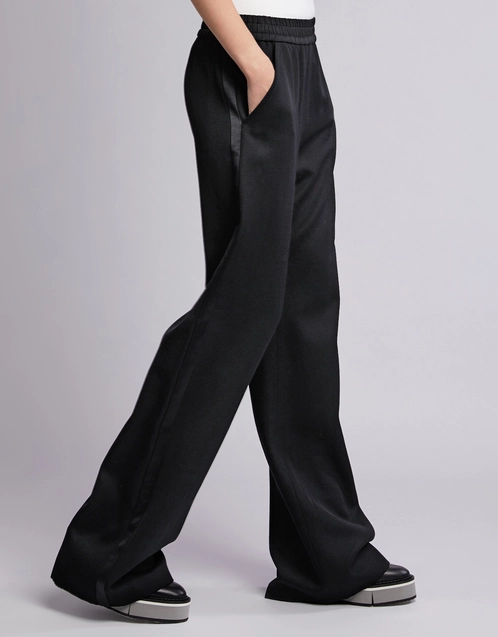Elastic Band Straight Trousers - Women Trousers - Lattelier Store