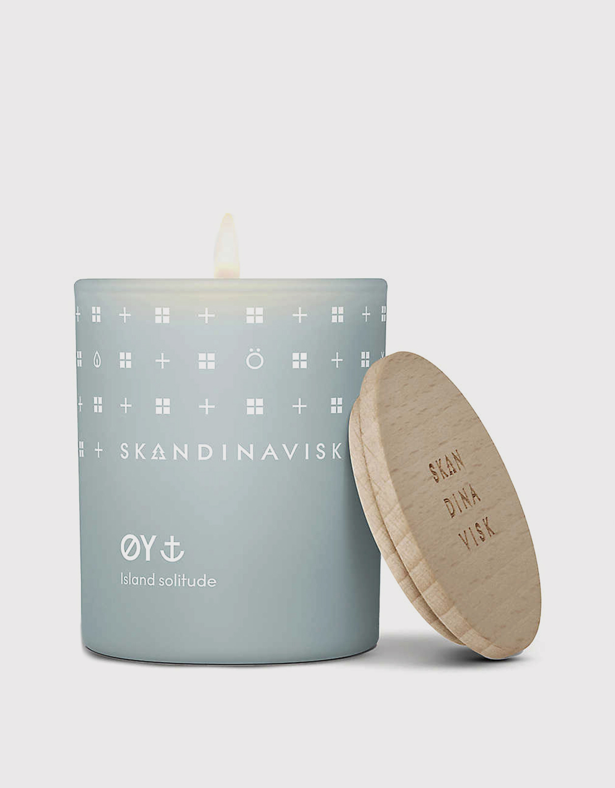 SKANDINAVISK ØY Scented Candle With Lid 65g (Candles and Home Fragrance, Candles) IFCHIC.COM