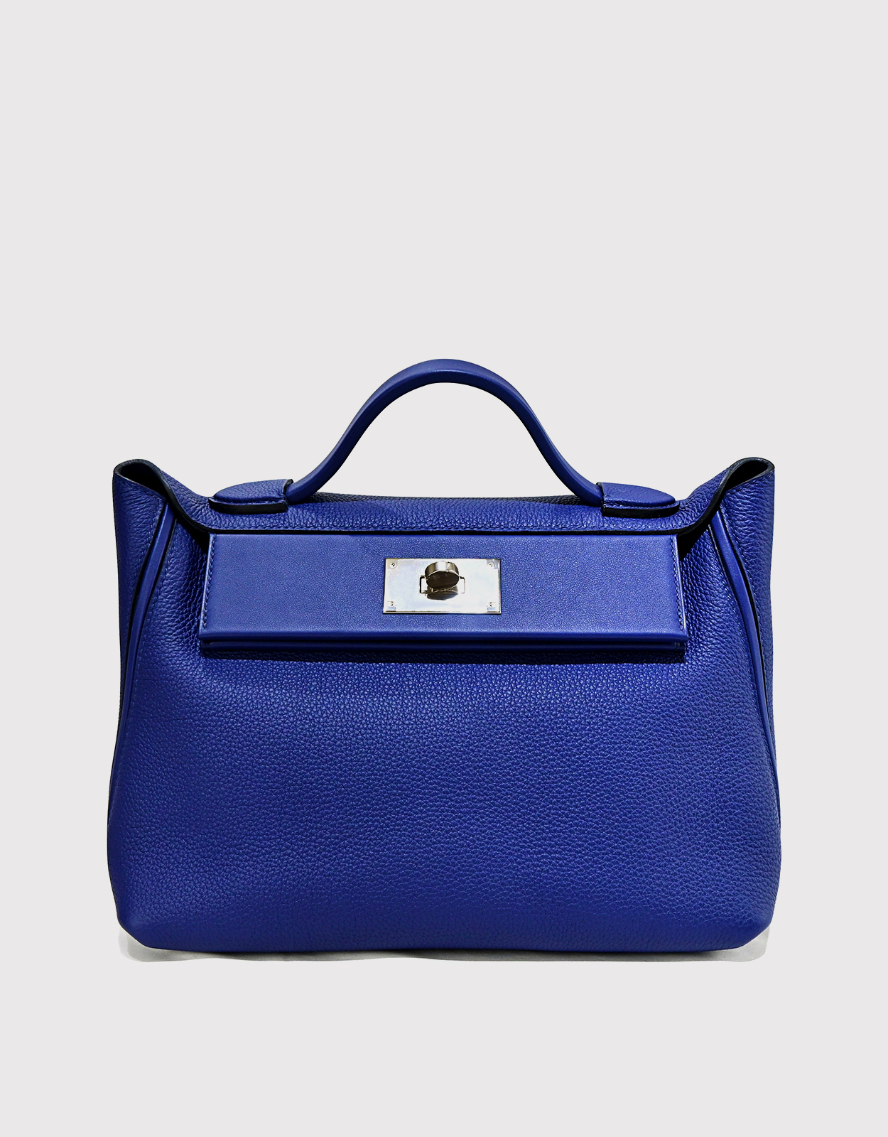 Hermès, a Bleu Electrique Togo leather 'Birkin 25' handbag, 2018. -  Bukowskis