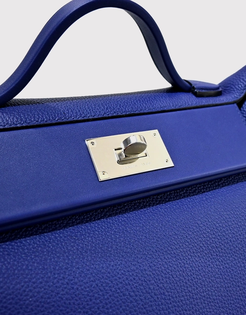Hermes Deep Blue Togo Leather Gold Hardware 24/24 29 Bag Hermes
