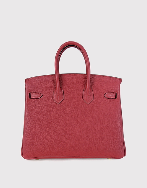Hermes Birkin 30/35 Bag in Original Togo Leather Bag Red