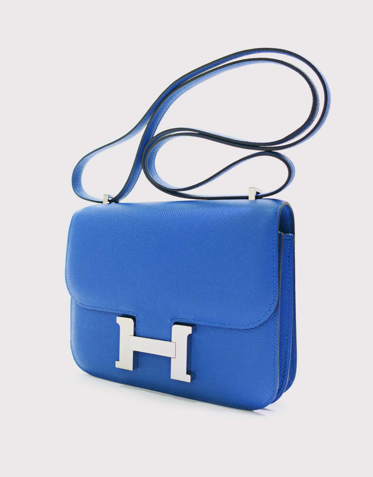 Hermes, Bags, Hermes Constance 8 Blue Royal Nwt