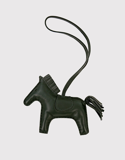Hermès Hermès Rodeo GM Lambskin Horse Bag Charm-Navy (Wallets and
