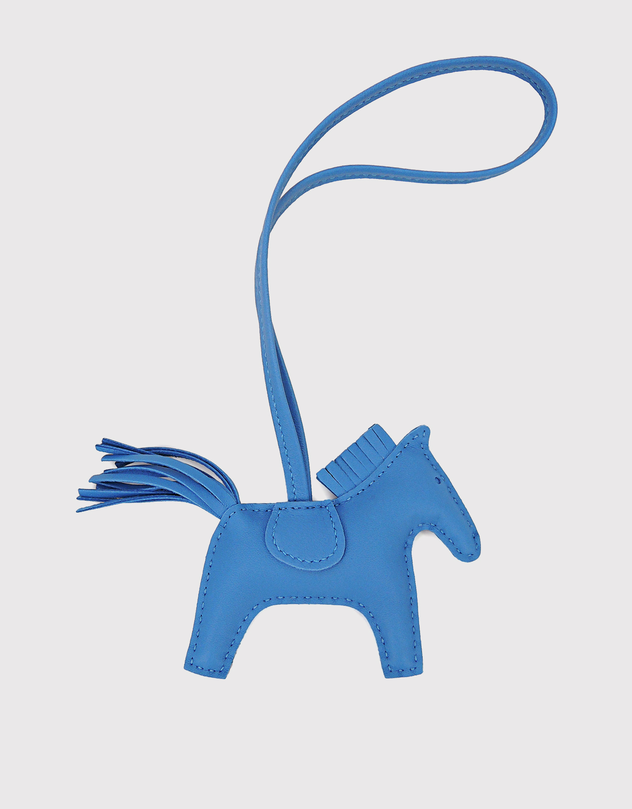 Hermès Hermès Rodeo PM Lambskin Horse Bag Charm-Baby Blue (Wallets and  Small Leather Goods)