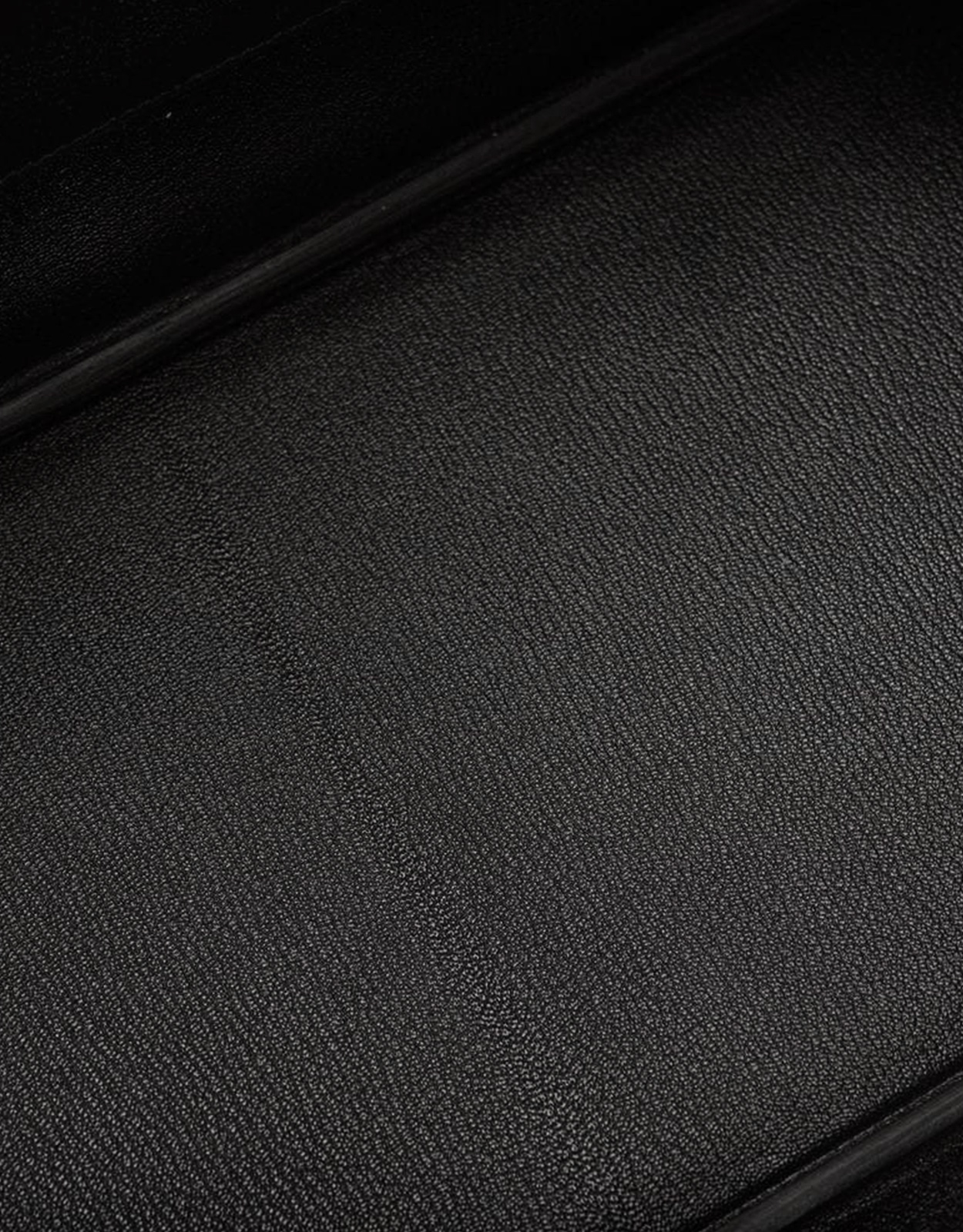 Hermès Hermès Birkin 35 Epsom Leather Handbag-Noir Silver Hardware