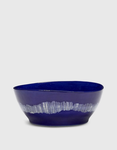 Feast 條紋陶瓷碗 18cm